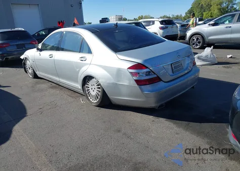 2007 Mercedes-Benz S 600 from USA, damaged, VIN WDDNG76X77A094905